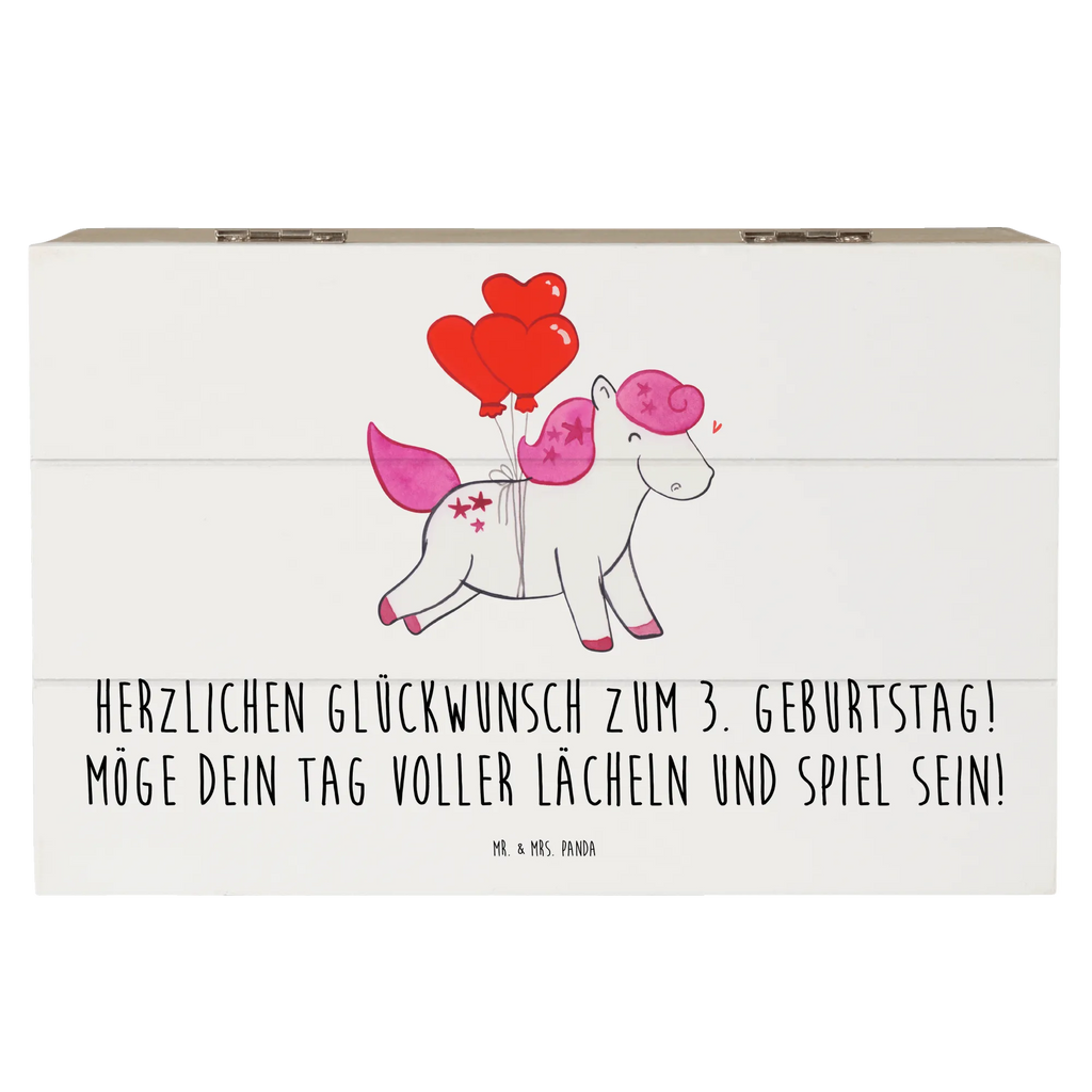 Holzkiste 3. Geburtstag Lächeln und Spiel Schatulle, Erinnerungsbox, Schatzkiste, XXL, Erinnerungskiste, Aufbewahrungsbox, Geschenkbox, Holzkiste, Truhe, Kiste, Geschenkdose, Dekokiste, Geburtstag, Geburtstagsgeschenk, Geschenk