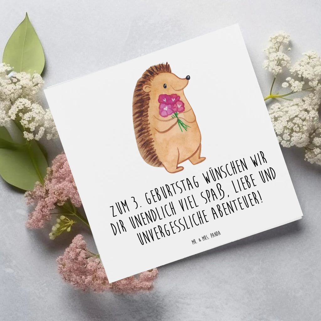 Deluxe Karte 3. Geburtstag Glückwunschkarte, Klappkarte, Einladungskarte, Hochzeitskarte, Karte, Hochwertige Klappkarte, Grußkarte, Geburtstagskarte, Hochwertige Grußkarte, Geburtstag, Geburtstagsgeschenk, Geschenk