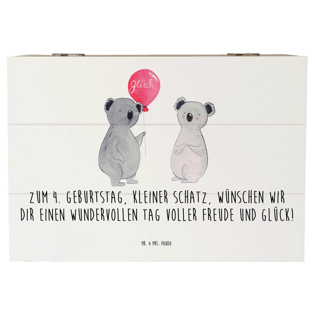 Holzkiste 4. Geburtstag Kiste, Schatulle, Dekokiste, Holzkiste, Erinnerungskiste, Erinnerungsbox, Aufbewahrungsbox, XXL, Schatzkiste, Truhe, Geschenkbox, Geschenkdose, Geburtstag, Geburtstagsgeschenk, Geschenk