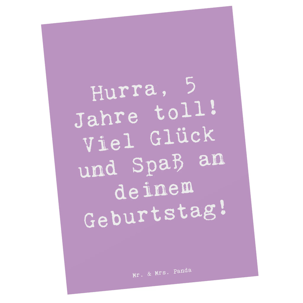 Postkarte Spruch 5. Geburtstag Jubel Karte, Geburtstagskarte, Geschenkkarte, Einladung Geburtstag, Postkarte, Dankeskarte, Einladungskarten Geburtstag, Ansichtskarten, Ansichtskarte, Einladung, Einladungskarte, Grußkarte, Geburtstag, Geburtstagsgeschenk, Geschenk