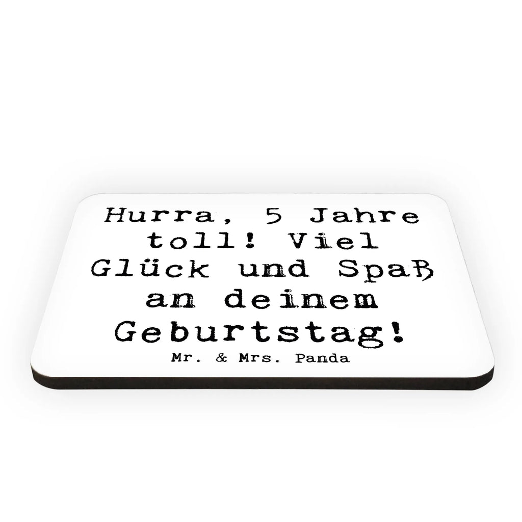 Magnet Spruch 5. Geburtstag Jubel Kühlschrankmagnet, Notiz Magnet, Pinnwandmagnet, Kühlschrank Dekoration, Whiteboard Magnet, Motivmagnete, Souvenir Magnet, Dekomagnet, Geburtstag, Geburtstagsgeschenk, Geschenk