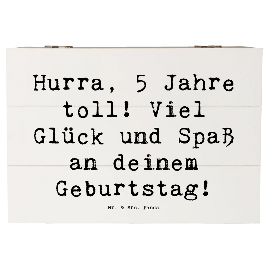 Holzkiste Spruch 5. Geburtstag Jubel Kiste, Erinnerungskiste, Truhe, Geschenkbox, Aufbewahrungsbox, Geschenkdose, Erinnerungsbox, Holzkiste, Schatulle, XXL, Schatzkiste, Dekokiste, Geburtstag, Geburtstagsgeschenk, Geschenk
