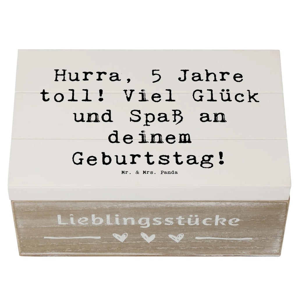 Holzkiste Spruch 5. Geburtstag Jubel Kiste, Erinnerungskiste, Truhe, Geschenkbox, Aufbewahrungsbox, Geschenkdose, Erinnerungsbox, Holzkiste, Schatulle, XXL, Schatzkiste, Dekokiste, Geburtstag, Geburtstagsgeschenk, Geschenk