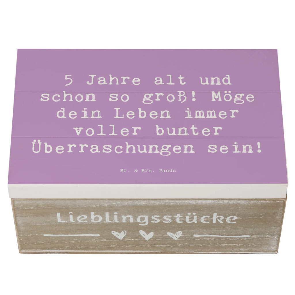 Holzkiste Spruch 5. Geburtstag Schatulle, Geschenkdose, Kiste, Truhe, Dekokiste, Geschenkbox, Schatzkiste, XXL, Holzkiste, Aufbewahrungsbox, Erinnerungskiste, Erinnerungsbox, Geburtstag, Geburtstagsgeschenk, Geschenk