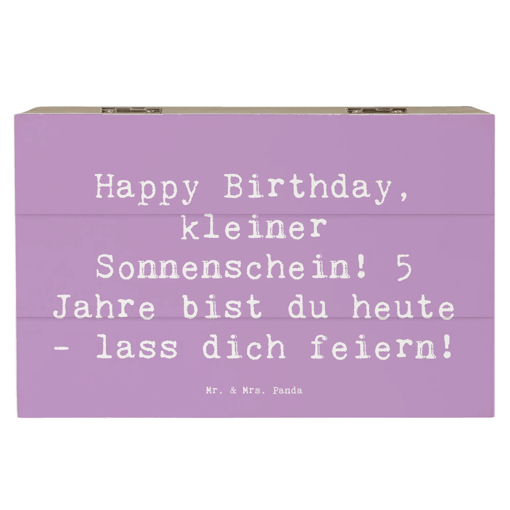 Holzkiste Spruch 5. Geburtstag Sonnenschein Kiste, Geschenkbox, Dekokiste, Geschenkdose, Erinnerungsbox, XXL, Holzkiste, Schatulle, Aufbewahrungsbox, Truhe, Schatzkiste, Erinnerungskiste, Geburtstag, Geburtstagsgeschenk, Geschenk