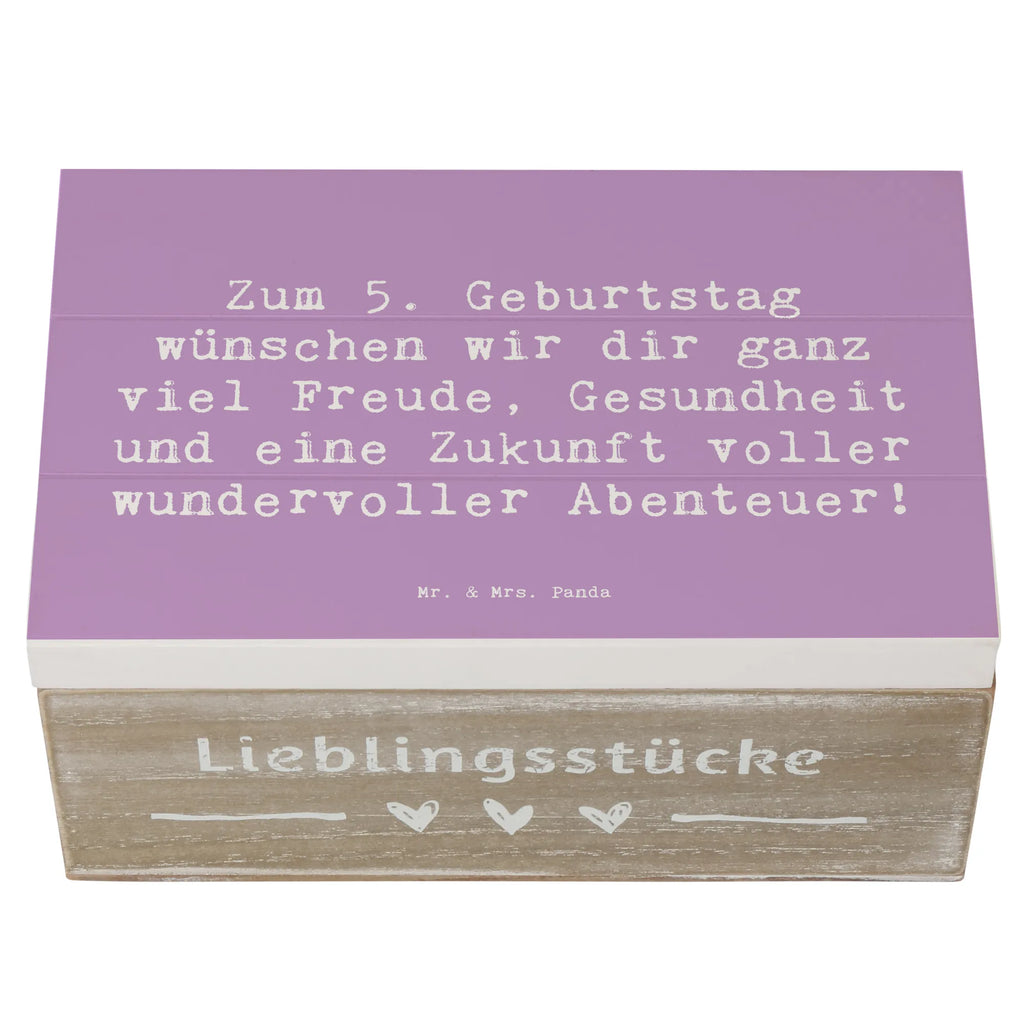 Holzkiste Spruch 5. Geburtstag Freude Schatzkiste, Erinnerungskiste, Schatulle, Dekokiste, Truhe, Geschenkdose, Geschenkbox, Aufbewahrungsbox, XXL, Holzkiste, Erinnerungsbox, Kiste, Geburtstag, Geburtstagsgeschenk, Geschenk