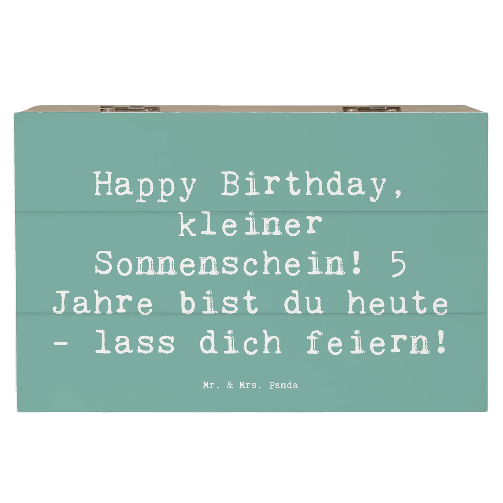 Holzkiste Spruch 5. Geburtstag Sonnenschein Kiste, Geschenkbox, Dekokiste, Geschenkdose, Erinnerungsbox, XXL, Holzkiste, Schatulle, Aufbewahrungsbox, Truhe, Schatzkiste, Erinnerungskiste, Geburtstag, Geburtstagsgeschenk, Geschenk