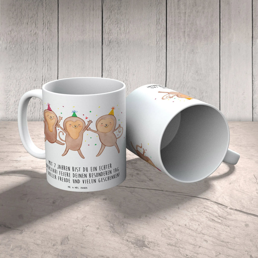 Tasse 7. Geburtstag Superstar Bürotasse, Teetasse, Porzellantasse, Tasse mit Zitaten, Tasse, Geschenktasse, Kaffeetasse, Keramiktasse, Tasse mit Motiven, Geburtstag, Geburtstagsgeschenk, Geschenk