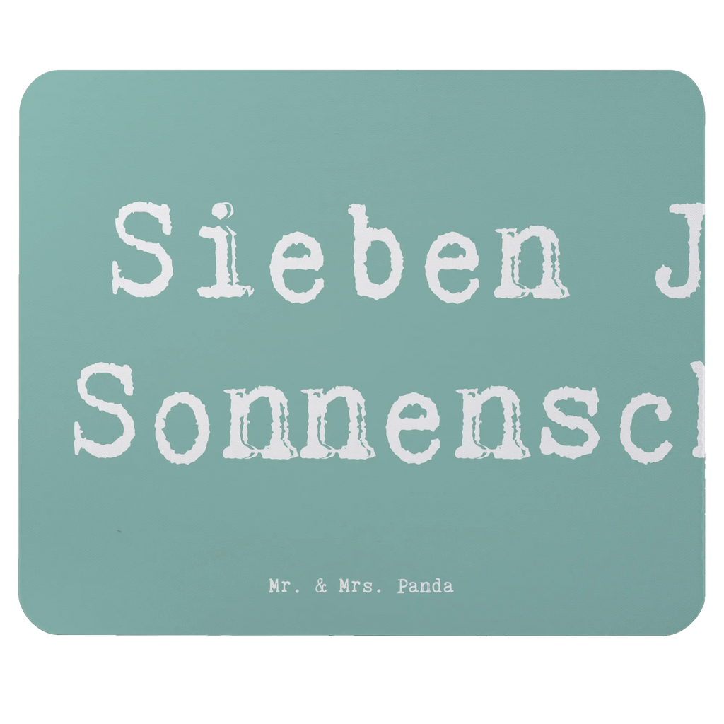 Mauspad Spruch 7. Geburtstag Sonnenschein Arbeitszimmer, PC Zubehör, Einzigartiges Mauspad, Mausunterlage, Mauspad Büro, Büroausstattung, Mousepad, Designer Mauspad, Computer zubehör, Mauspad, Geburtstag, Geburtstagsgeschenk, Geschenk