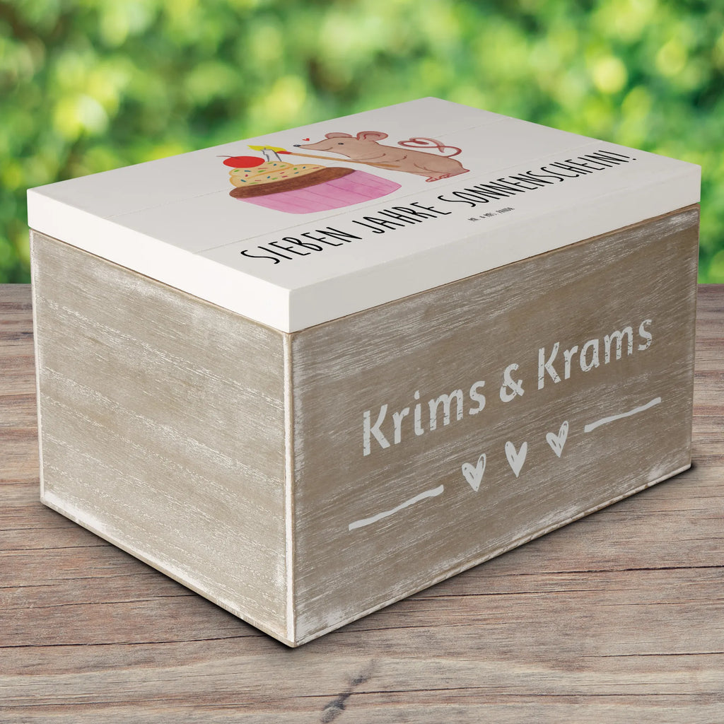 Wooden chest Sieben Jahre Sonnenschein! Erinnerungskiste, Truhe, Aufbewahrungsbox, Geschenkbox, XXL, Kiste, Erinnerungsbox, Schatulle, Schatzkiste, Dekokiste, Geschenkdose, Holzkiste, Geburtstag, Geburtstagsgeschenk, Geschenk