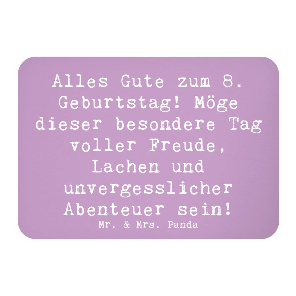 Magnet Saying Alles Gute zum 8. Geburtstag! Möge dieser besondere Tag voller Freude, Lachen und unvergesslicher Abenteuer sein! Kühlschrank Dekoration, Whiteboard Magnet, Pinnwandmagnet, Notiz Magnet, Motivmagnete, Souvenir Magnet, Kühlschrankmagnet, Dekomagnet, Geburtstag, Geburtstagsgeschenk, Geschenk