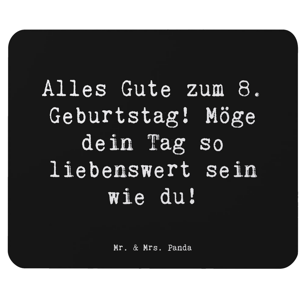 Mauspad Spruch 8. Geburtstag Mausunterlage, Arbeitszimmer, Mauspad Büro, Büroausstattung, Computer zubehör, Mousepad, Mauspad, PC Zubehör, Einzigartiges Mauspad, Designer Mauspad, Geburtstag, Geburtstagsgeschenk, Geschenk