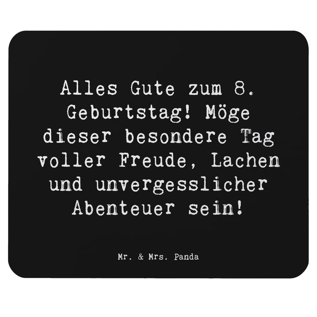 Mouse mat Saying Alles Gute zum 8. Geburtstag! Möge dieser besondere Tag voller Freude, Lachen und unvergesslicher Abenteuer sein! Mauspad, Büroausstattung, Designer Mauspad, Arbeitszimmer, Einzigartiges Mauspad, Mauspad Büro, Mausunterlage, Computer zubehör, Mousepad, PC Zubehör, Geburtstag, Geburtstagsgeschenk, Geschenk