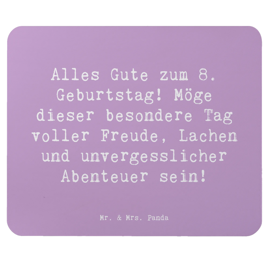 Mouse mat Saying Alles Gute zum 8. Geburtstag! Möge dieser besondere Tag voller Freude, Lachen und unvergesslicher Abenteuer sein! Mauspad, Büroausstattung, Designer Mauspad, Arbeitszimmer, Einzigartiges Mauspad, Mauspad Büro, Mausunterlage, Computer zubehör, Mousepad, PC Zubehör, Geburtstag, Geburtstagsgeschenk, Geschenk