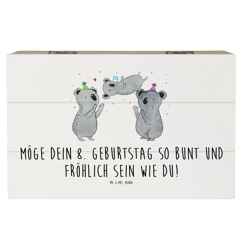 Holzkiste 8. Geburtstag Freude Geschenkbox, Erinnerungsbox, Erinnerungskiste, Holzkiste, Dekokiste, XXL, Truhe, Schatulle, Schatzkiste, Kiste, Geschenkdose, Aufbewahrungsbox, Geburtstag, Geburtstagsgeschenk, Geschenk