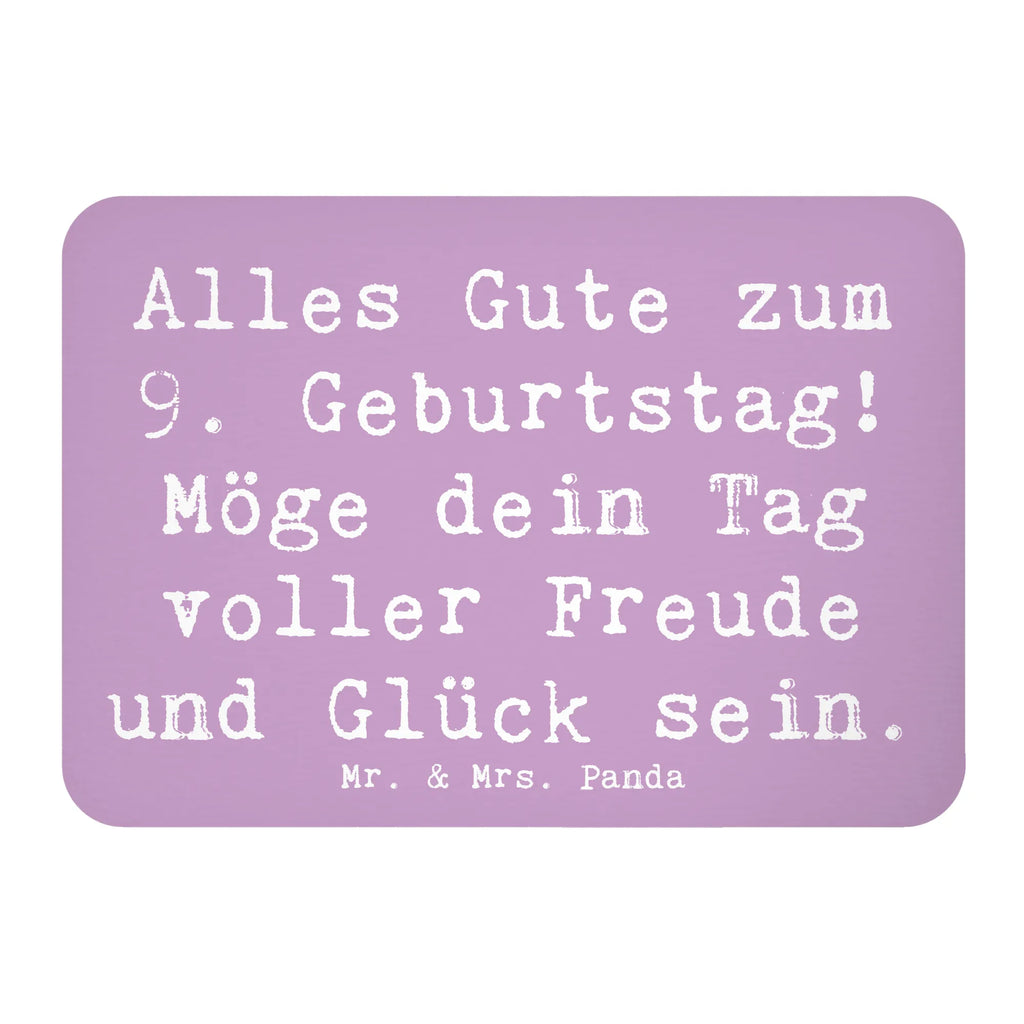 Magnet Spruch 9. Geburtstag Freude Souvenir Magnet, Pinnwandmagnet, Kühlschrankmagnet, Dekomagnet, Kühlschrank Dekoration, Whiteboard Magnet, Motivmagnete, Notiz Magnet, Geburtstag, Geburtstagsgeschenk, Geschenk