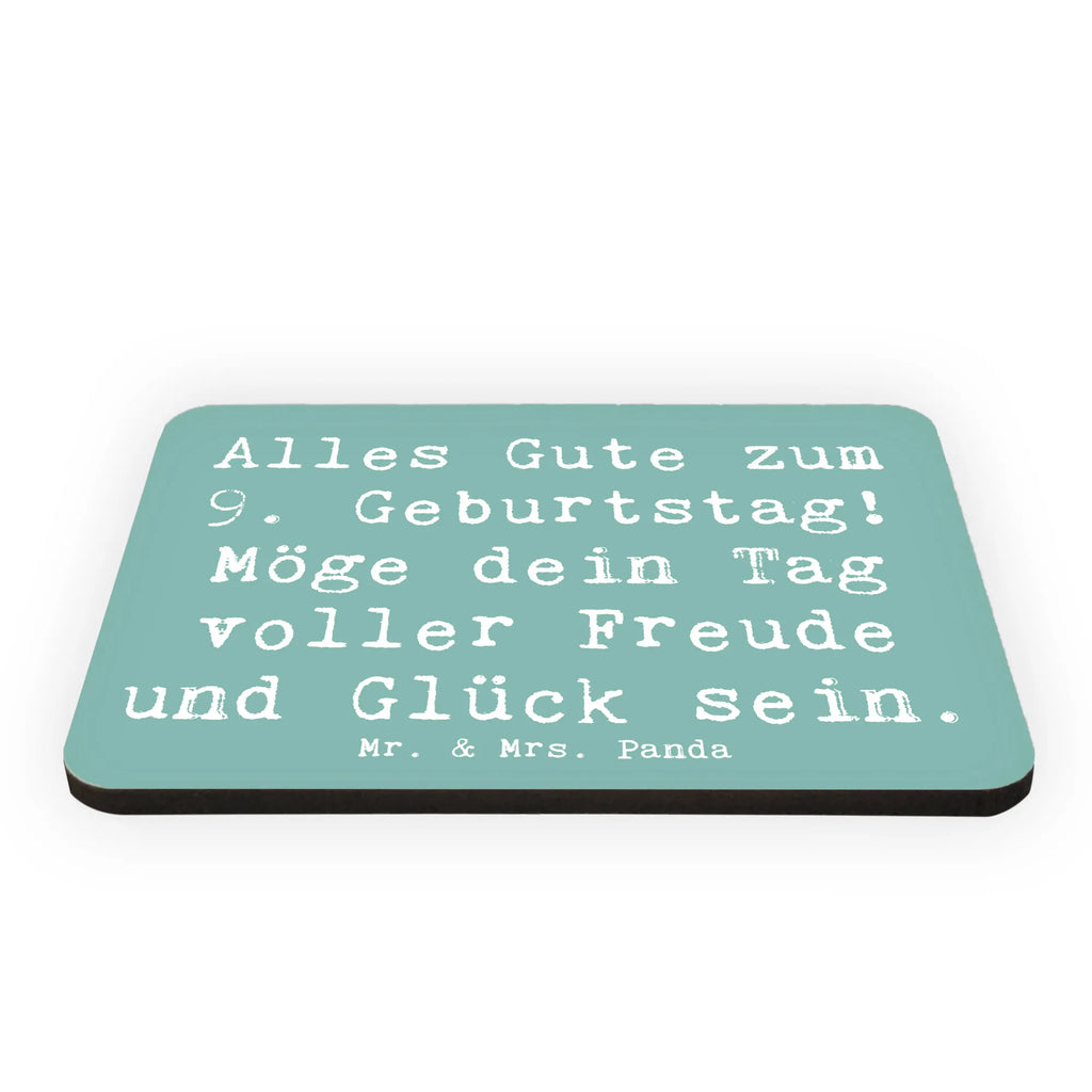 Magnet Spruch 9. Geburtstag Freude Souvenir Magnet, Pinnwandmagnet, Kühlschrankmagnet, Dekomagnet, Kühlschrank Dekoration, Whiteboard Magnet, Motivmagnete, Notiz Magnet, Geburtstag, Geburtstagsgeschenk, Geschenk