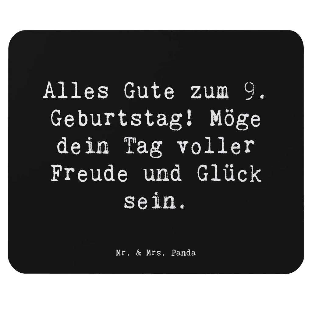 Mouse mat Saying Alles Gute zum 9. Geburtstag! Möge dein Tag voller Freude und Glück sein. Mauspad Büro, Mauspad, Computer zubehör, Arbeitszimmer, Büroausstattung, Designer Mauspad, Mausunterlage, Einzigartiges Mauspad, PC Zubehör, Mousepad, Geburtstag, Geburtstagsgeschenk, Geschenk