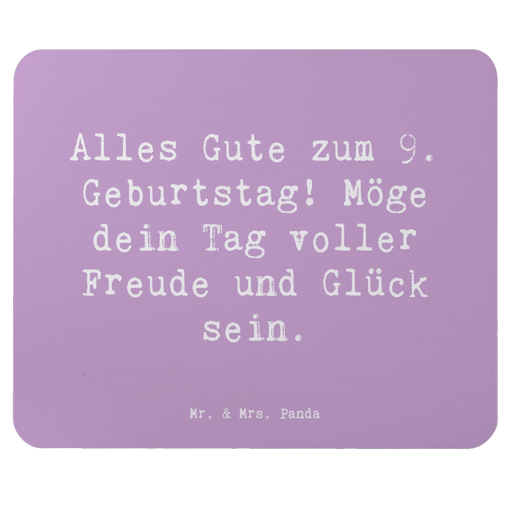 Mouse mat Saying Alles Gute zum 9. Geburtstag! Möge dein Tag voller Freude und Glück sein. Mauspad Büro, Mauspad, Computer zubehör, Arbeitszimmer, Büroausstattung, Designer Mauspad, Mausunterlage, Einzigartiges Mauspad, PC Zubehör, Mousepad, Geburtstag, Geburtstagsgeschenk, Geschenk