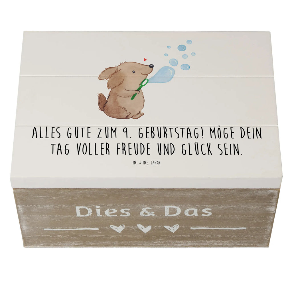 Wooden chest Alles Gute zum 9. Geburtstag! Möge dein Tag voller Freude und Glück sein. Dekokiste, Geschenkdose, Holzkiste, XXL, Erinnerungskiste, Geschenkbox, Schatulle, Truhe, Kiste, Schatzkiste, Aufbewahrungsbox, Erinnerungsbox, Geburtstag, Geburtstagsgeschenk, Geschenk