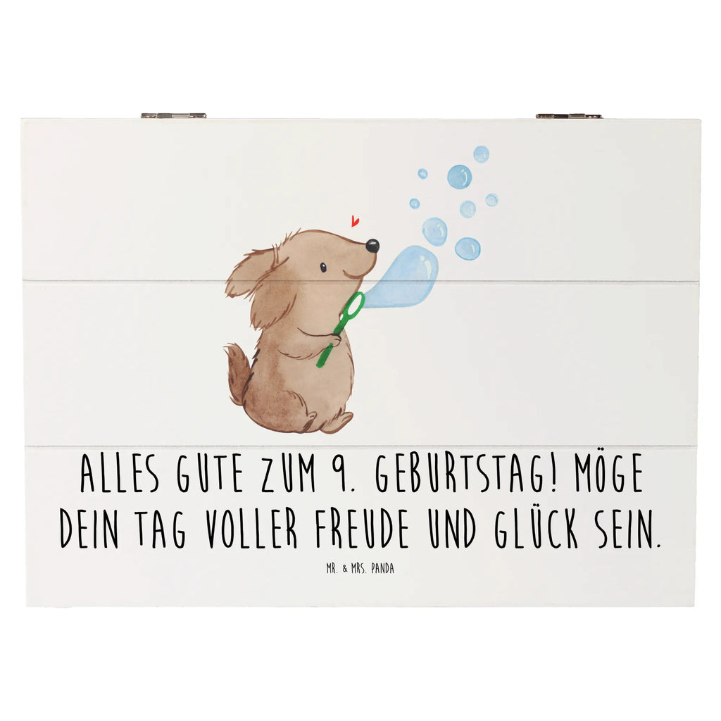 Wooden chest Alles Gute zum 9. Geburtstag! Möge dein Tag voller Freude und Glück sein. Dekokiste, Geschenkdose, Holzkiste, XXL, Erinnerungskiste, Geschenkbox, Schatulle, Truhe, Kiste, Schatzkiste, Aufbewahrungsbox, Erinnerungsbox, Geburtstag, Geburtstagsgeschenk, Geschenk