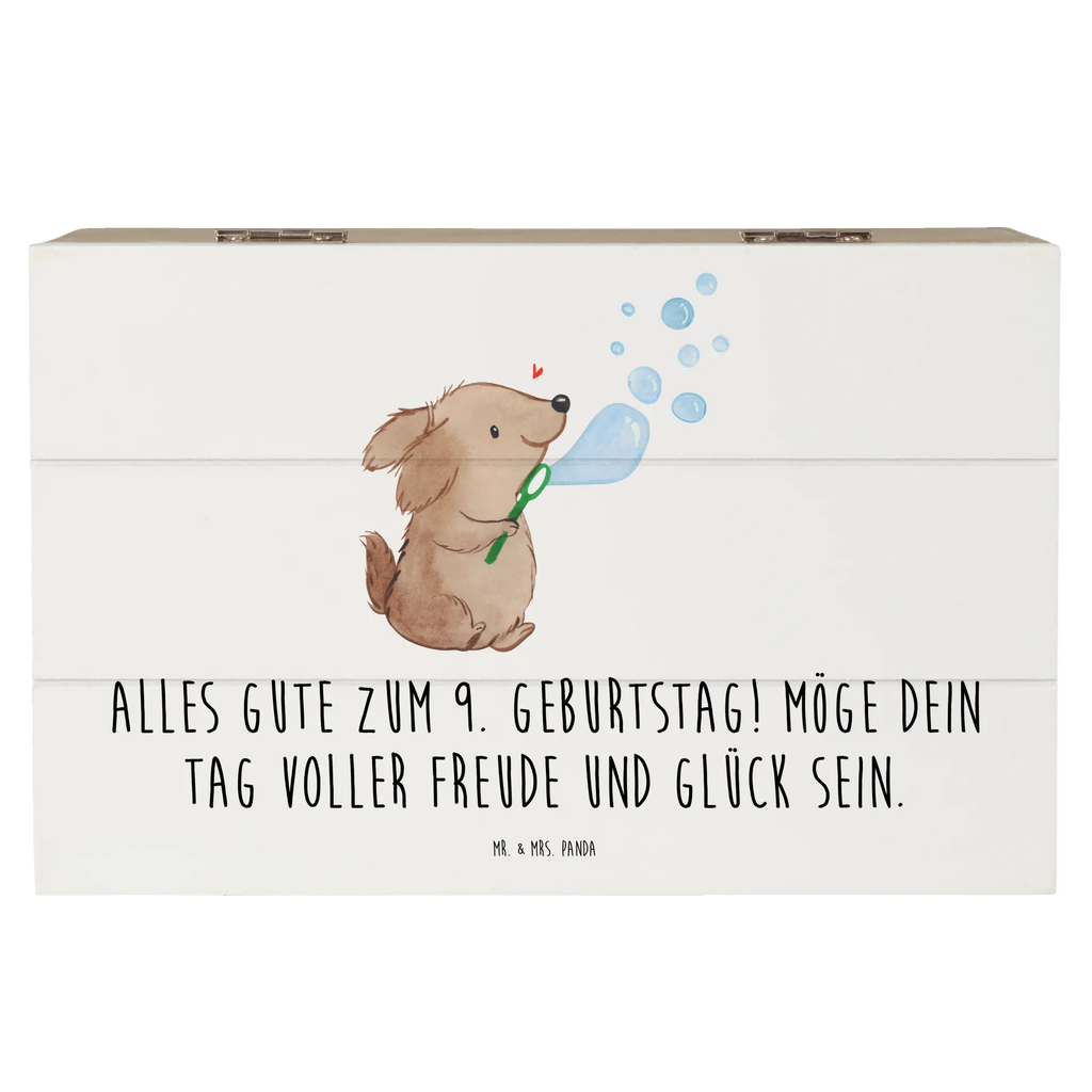 Wooden chest Alles Gute zum 9. Geburtstag! Möge dein Tag voller Freude und Glück sein. Dekokiste, Geschenkdose, Holzkiste, XXL, Erinnerungskiste, Geschenkbox, Schatulle, Truhe, Kiste, Schatzkiste, Aufbewahrungsbox, Erinnerungsbox, Geburtstag, Geburtstagsgeschenk, Geschenk