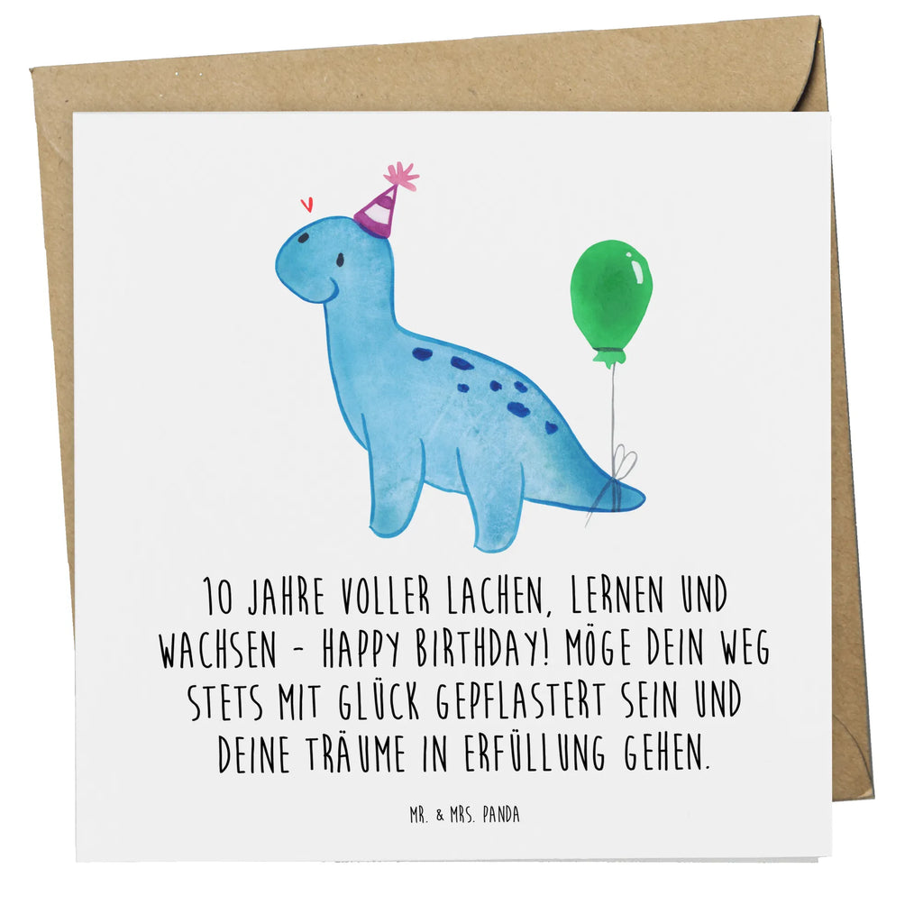 Deluxe Card 10 Jahre voller Lachen, Lernen und Wachsen - Happy Birthday! Möge dein Weg stets mit Glück gepflastert sein und deine Träume in Erfüllung gehen. Hochwertige Klappkarte, Hochwertige Grußkarte, Karte, Einladungskarte, Geburtstagskarte, Grußkarte, Glückwunschkarte, Klappkarte, Hochzeitskarte, Geburtstag, Geburtstagsgeschenk, Geschenk