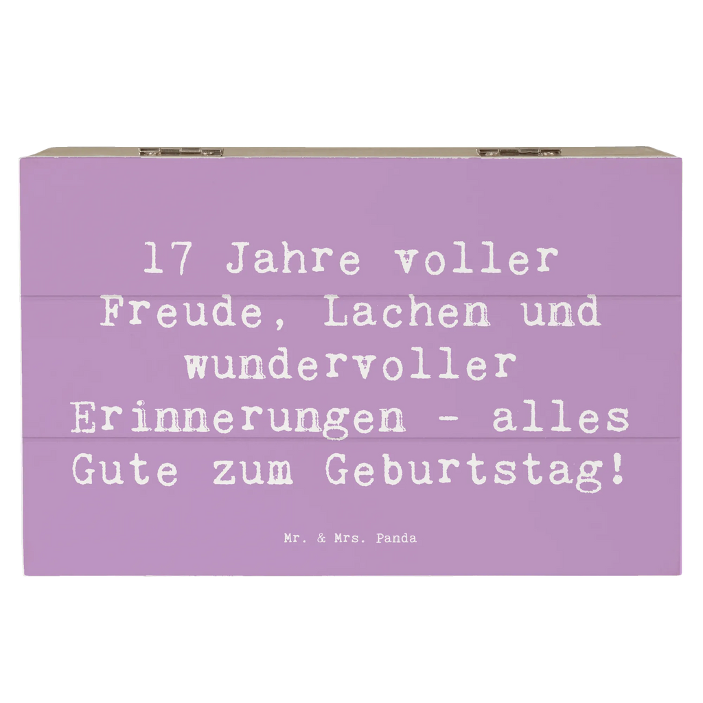 Holzkiste Spruch 17. Geburtstag Freude Geschenkdose, Geschenkbox, Schatzkiste, Kiste, XXL, Dekokiste, Truhe, Schatulle, Erinnerungsbox, Holzkiste, Aufbewahrungsbox, Erinnerungskiste, Geburtstag, Geburtstagsgeschenk, Geschenk