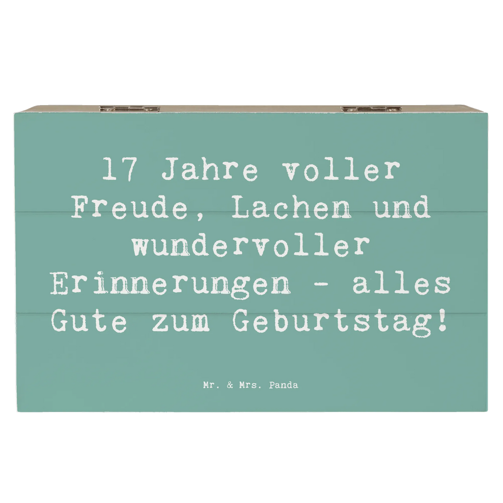 Holzkiste Spruch 17. Geburtstag Freude Geschenkdose, Geschenkbox, Schatzkiste, Kiste, XXL, Dekokiste, Truhe, Schatulle, Erinnerungsbox, Holzkiste, Aufbewahrungsbox, Erinnerungskiste, Geburtstag, Geburtstagsgeschenk, Geschenk