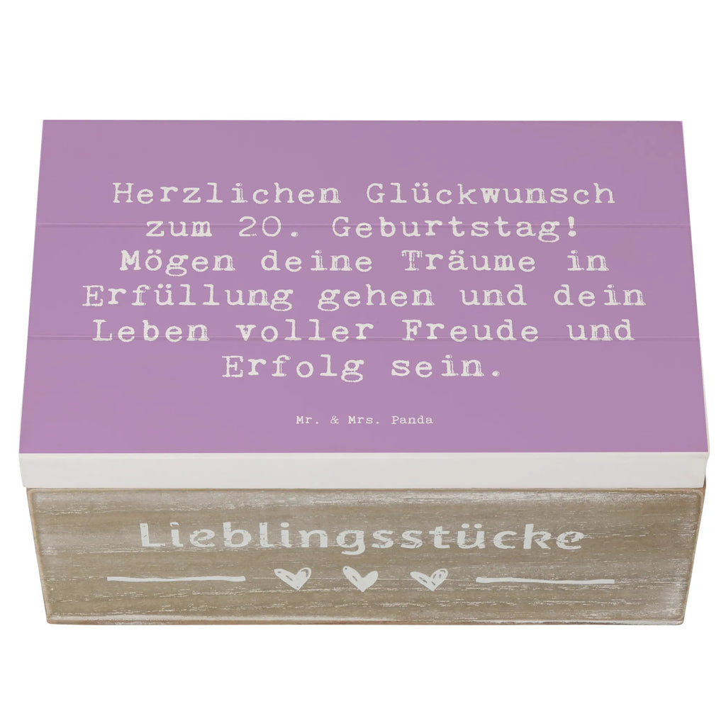 Holzkiste Spruch 20. Geburtstag Schatulle, Geschenkbox, Erinnerungskiste, Erinnerungsbox, Holzkiste, Truhe, Aufbewahrungsbox, Schatzkiste, XXL, Dekokiste, Kiste, Geschenkdose, Geburtstag, Geburtstagsgeschenk, Geschenk