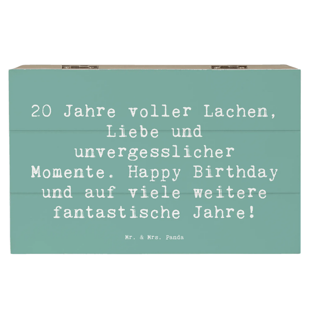 Holzkiste Spruch 20. Geburtstag Feiern Schatulle, Holzkiste, Geschenkdose, Geschenkbox, Schatzkiste, Aufbewahrungsbox, Erinnerungsbox, Erinnerungskiste, Truhe, Kiste, Dekokiste, XXL, Geburtstag, Geburtstagsgeschenk, Geschenk