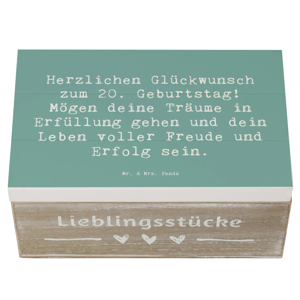 Holzkiste Spruch 20. Geburtstag Schatulle, Geschenkbox, Erinnerungskiste, Erinnerungsbox, Holzkiste, Truhe, Aufbewahrungsbox, Schatzkiste, XXL, Dekokiste, Kiste, Geschenkdose, Geburtstag, Geburtstagsgeschenk, Geschenk