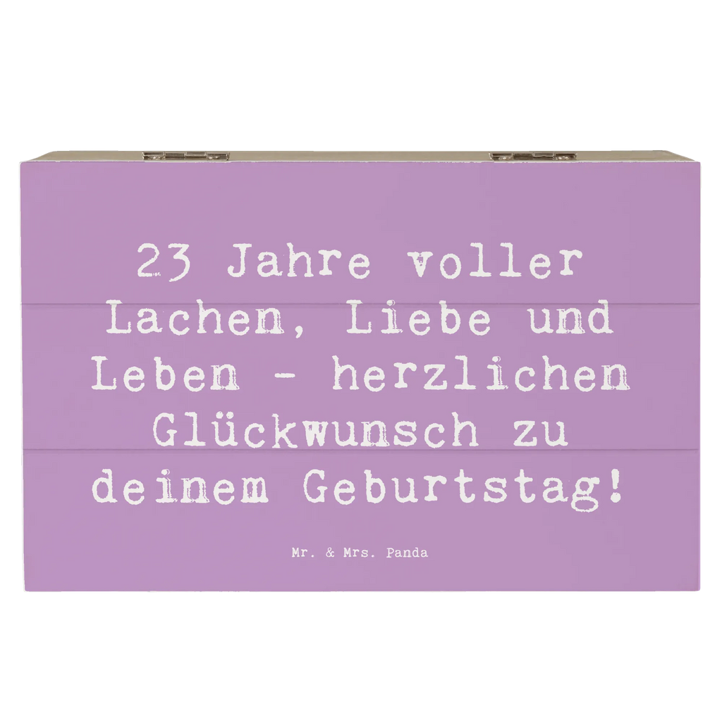 Holzkiste Spruch 23. Geburtstag Geschenkbox, Schatulle, Kiste, Holzkiste, XXL, Erinnerungskiste, Aufbewahrungsbox, Geschenkdose, Schatzkiste, Dekokiste, Truhe, Erinnerungsbox, Geburtstag, Geburtstagsgeschenk, Geschenk