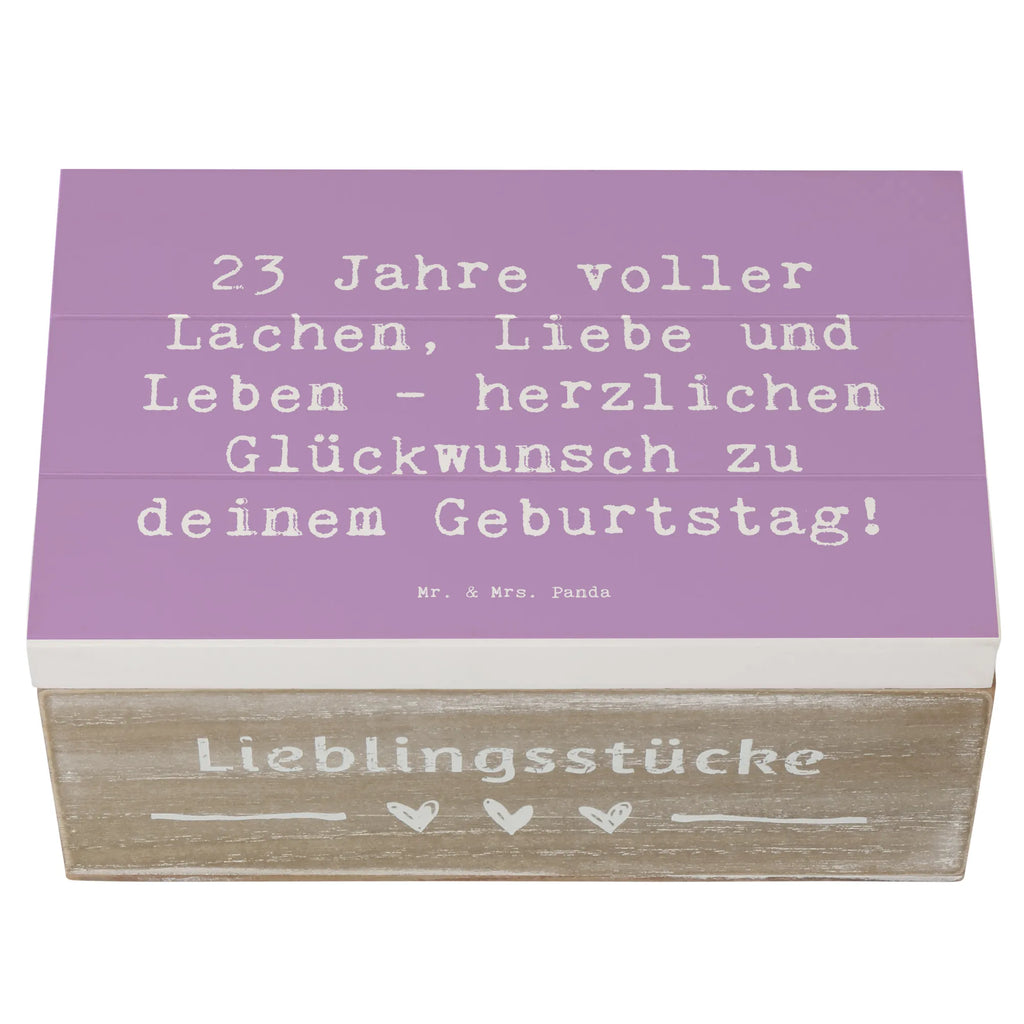 Holzkiste Spruch 23. Geburtstag Geschenkbox, Schatulle, Kiste, Holzkiste, XXL, Erinnerungskiste, Aufbewahrungsbox, Geschenkdose, Schatzkiste, Dekokiste, Truhe, Erinnerungsbox, Geburtstag, Geburtstagsgeschenk, Geschenk