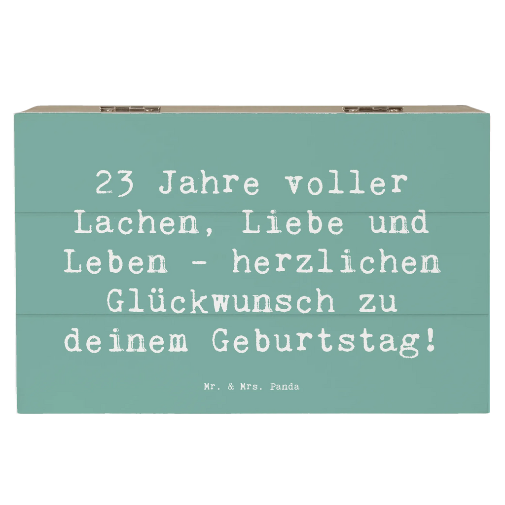 Holzkiste Spruch 23. Geburtstag Geschenkbox, Schatulle, Kiste, Holzkiste, XXL, Erinnerungskiste, Aufbewahrungsbox, Geschenkdose, Schatzkiste, Dekokiste, Truhe, Erinnerungsbox, Geburtstag, Geburtstagsgeschenk, Geschenk