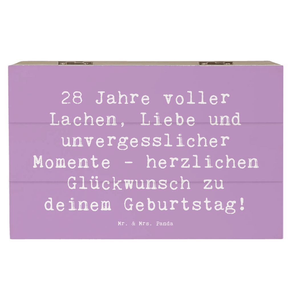 Holzkiste Spruch 28. Geburtstag Erinnerungen Schatzkiste, Dekokiste, XXL, Geschenkdose, Schatulle, Aufbewahrungsbox, Truhe, Erinnerungsbox, Geschenkbox, Erinnerungskiste, Kiste, Holzkiste, Geburtstag, Geburtstagsgeschenk, Geschenk