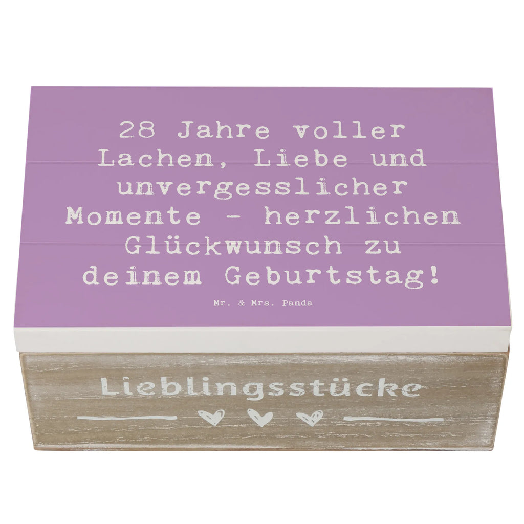 Holzkiste Spruch 28. Geburtstag Erinnerungen Schatzkiste, Dekokiste, XXL, Geschenkdose, Schatulle, Aufbewahrungsbox, Truhe, Erinnerungsbox, Geschenkbox, Erinnerungskiste, Kiste, Holzkiste, Geburtstag, Geburtstagsgeschenk, Geschenk