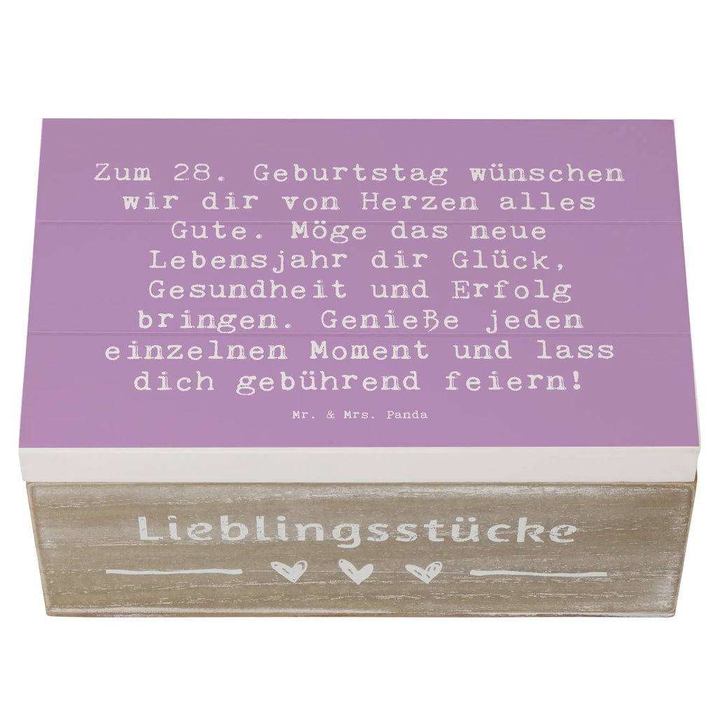 Holzkiste Spruch 28. Geburtstag Dekokiste, Geschenkdose, Geschenkbox, Erinnerungskiste, Schatulle, Schatzkiste, Erinnerungsbox, Aufbewahrungsbox, Holzkiste, XXL, Truhe, Kiste, Geburtstag, Geburtstagsgeschenk, Geschenk