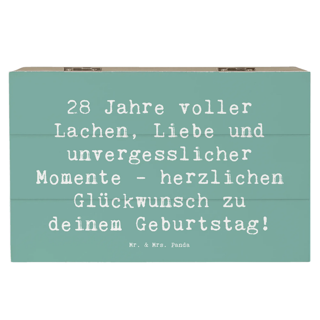 Holzkiste Spruch 28. Geburtstag Erinnerungen Schatzkiste, Dekokiste, XXL, Geschenkdose, Schatulle, Aufbewahrungsbox, Truhe, Erinnerungsbox, Geschenkbox, Erinnerungskiste, Kiste, Holzkiste, Geburtstag, Geburtstagsgeschenk, Geschenk