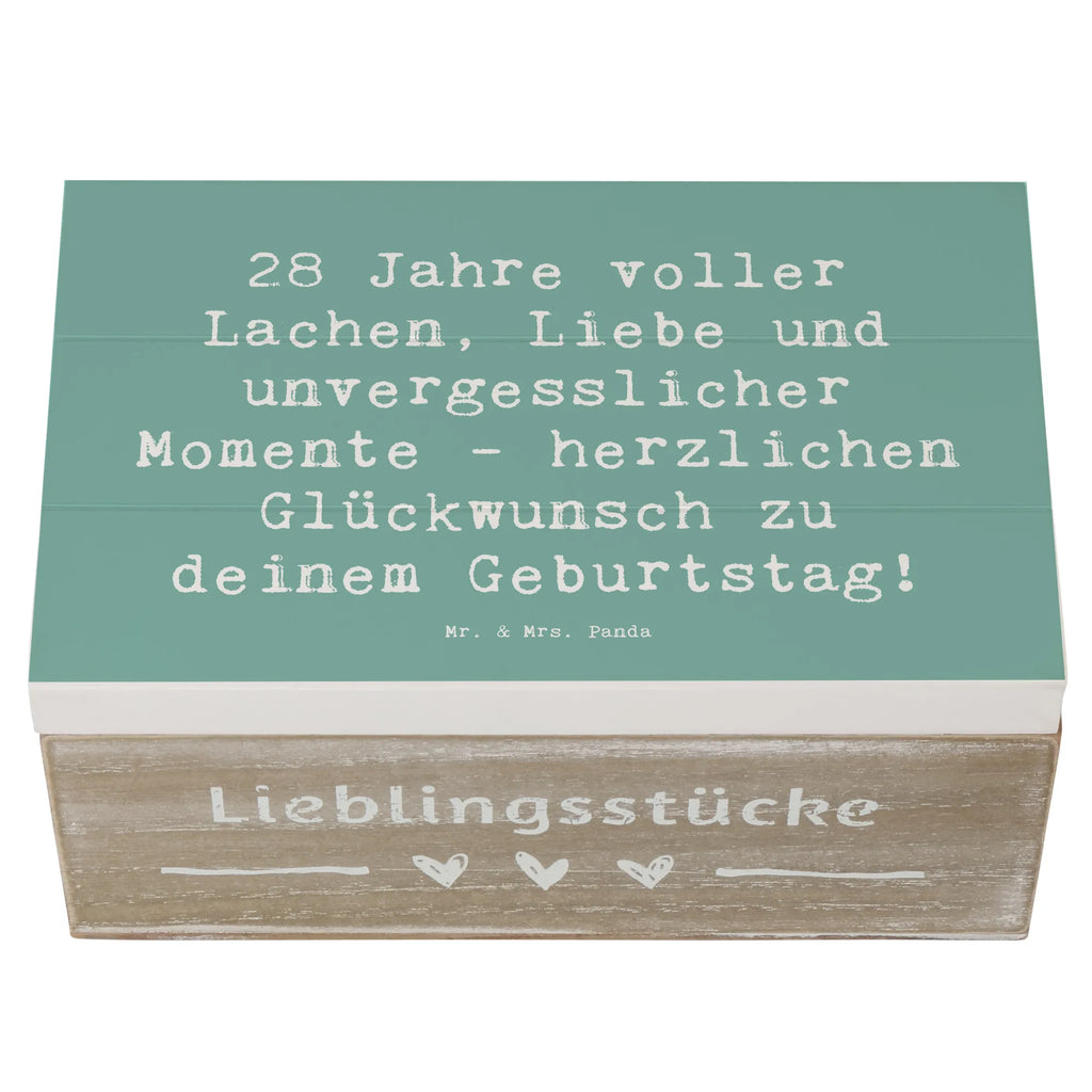 Holzkiste Spruch 28. Geburtstag Erinnerungen Schatzkiste, Dekokiste, XXL, Geschenkdose, Schatulle, Aufbewahrungsbox, Truhe, Erinnerungsbox, Geschenkbox, Erinnerungskiste, Kiste, Holzkiste, Geburtstag, Geburtstagsgeschenk, Geschenk
