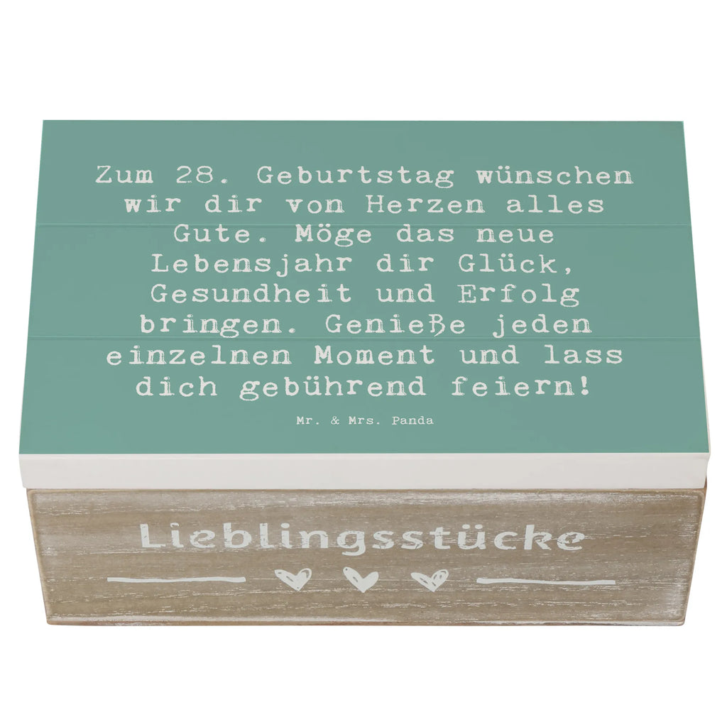 Holzkiste Spruch 28. Geburtstag Dekokiste, Geschenkdose, Geschenkbox, Erinnerungskiste, Schatulle, Schatzkiste, Erinnerungsbox, Aufbewahrungsbox, Holzkiste, XXL, Truhe, Kiste, Geburtstag, Geburtstagsgeschenk, Geschenk