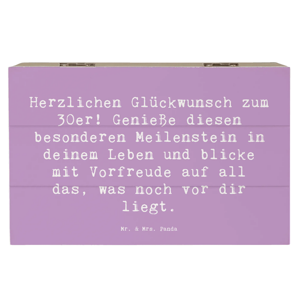 Holzkiste Spruch 30. Geburtstag Dekokiste, Truhe, Aufbewahrungsbox, Holzkiste, Erinnerungsbox, XXL, Schatulle, Geschenkbox, Erinnerungskiste, Kiste, Schatzkiste, Geschenkdose, Geburtstag, Geburtstagsgeschenk, Geschenk