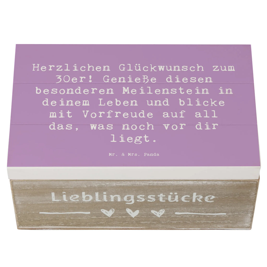 Holzkiste Spruch 30. Geburtstag Dekokiste, Truhe, Aufbewahrungsbox, Holzkiste, Erinnerungsbox, XXL, Schatulle, Geschenkbox, Erinnerungskiste, Kiste, Schatzkiste, Geschenkdose, Geburtstag, Geburtstagsgeschenk, Geschenk