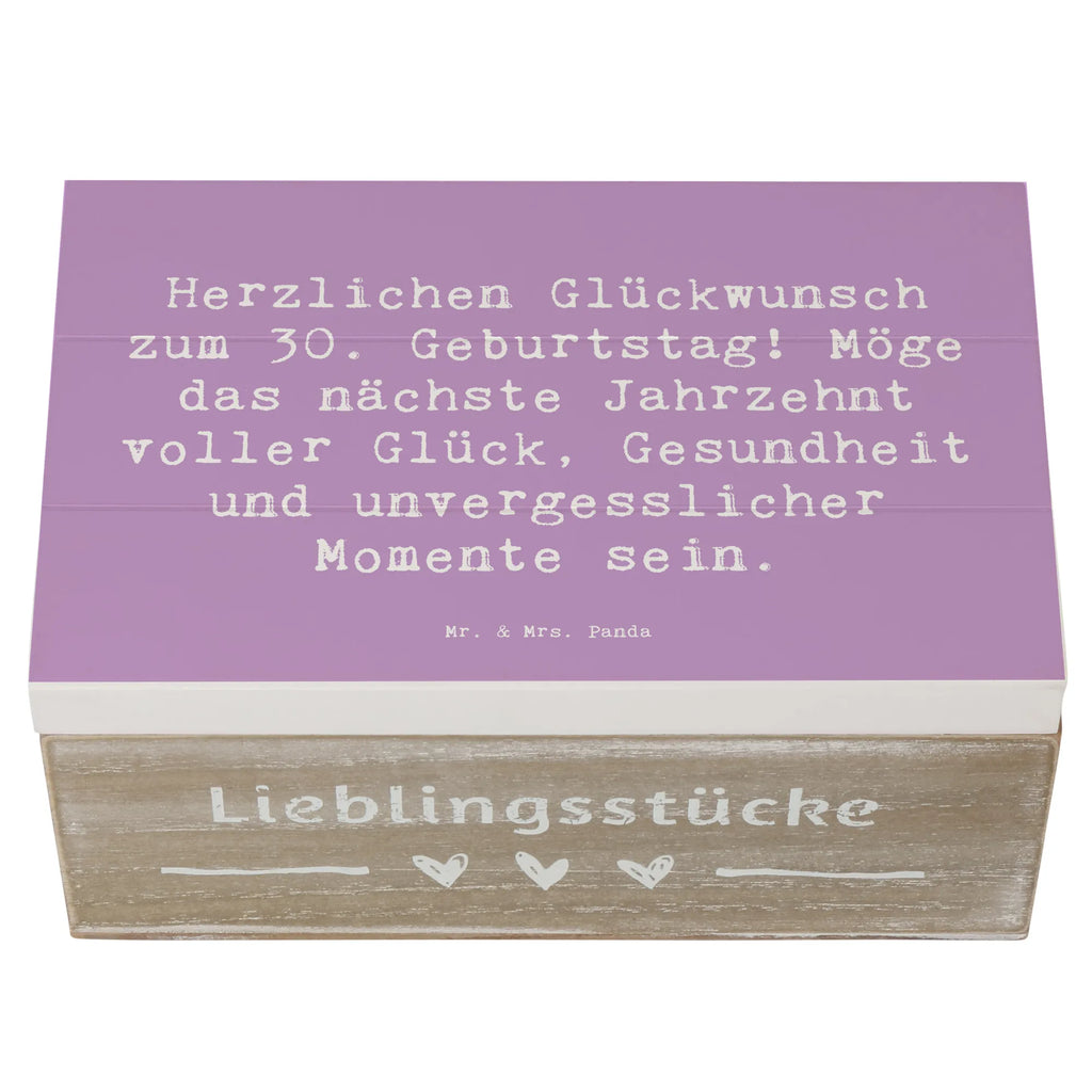 Holzkiste Spruch 30. Geburtstag Feier Schatulle, Erinnerungskiste, Geschenkbox, Aufbewahrungsbox, Kiste, Schatzkiste, Truhe, Erinnerungsbox, Holzkiste, Dekokiste, Geschenkdose, XXL, Geburtstag, Geburtstagsgeschenk, Geschenk