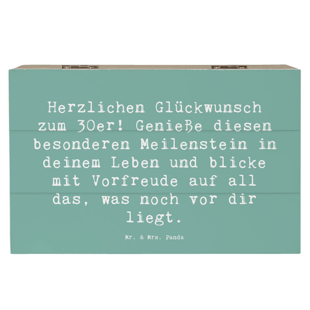 Holzkiste Spruch 30. Geburtstag Dekokiste, Truhe, Aufbewahrungsbox, Holzkiste, Erinnerungsbox, XXL, Schatulle, Geschenkbox, Erinnerungskiste, Kiste, Schatzkiste, Geschenkdose, Geburtstag, Geburtstagsgeschenk, Geschenk