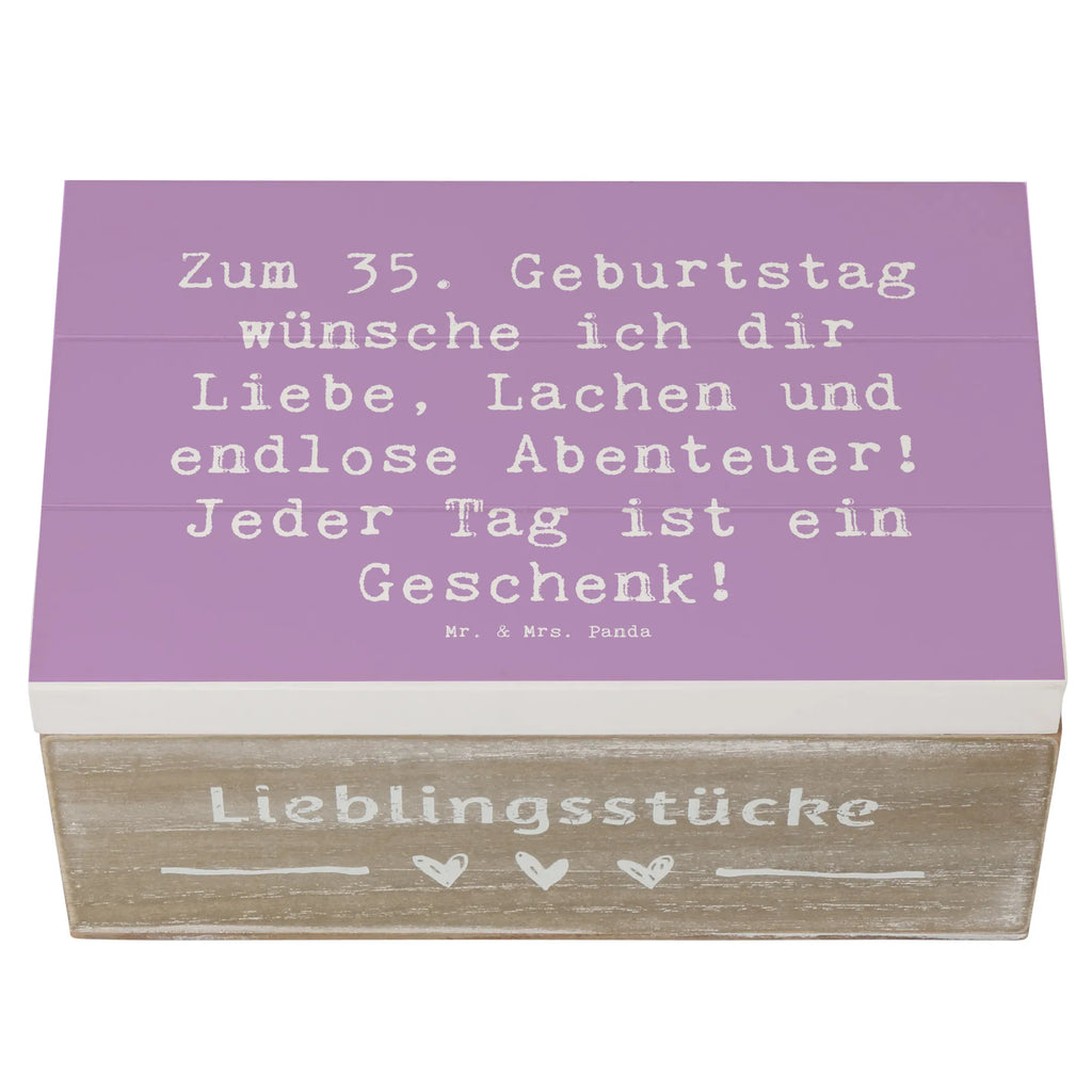 Holzkiste Spruch 35. Geburtstag Truhe, Holzkiste, Geschenkbox, Dekokiste, Geschenkdose, XXL, Erinnerungskiste, Kiste, Schatulle, Aufbewahrungsbox, Schatzkiste, Erinnerungsbox, Geburtstag, Geburtstagsgeschenk, Geschenk