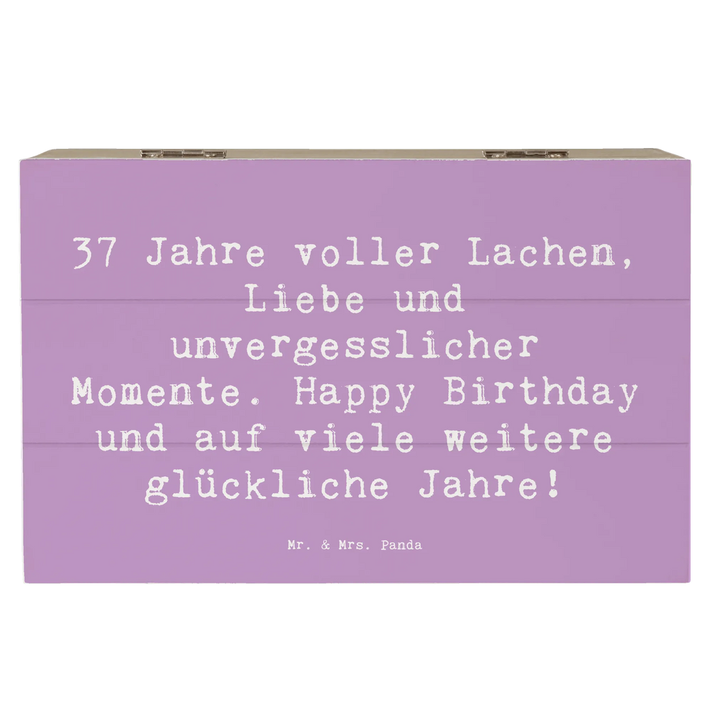 Holzkiste Spruch 37. Geburtstag Schatzkiste, Truhe, Erinnerungskiste, Holzkiste, Dekokiste, XXL, Erinnerungsbox, Aufbewahrungsbox, Geschenkdose, Kiste, Schatulle, Geschenkbox, Geburtstag, Geburtstagsgeschenk, Geschenk
