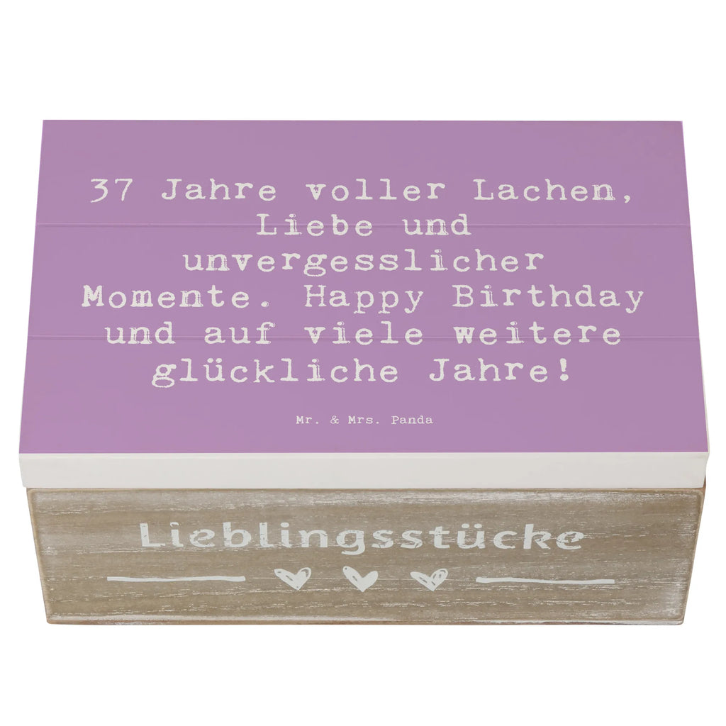 Holzkiste Spruch 37. Geburtstag Schatzkiste, Truhe, Erinnerungskiste, Holzkiste, Dekokiste, XXL, Erinnerungsbox, Aufbewahrungsbox, Geschenkdose, Kiste, Schatulle, Geschenkbox, Geburtstag, Geburtstagsgeschenk, Geschenk
