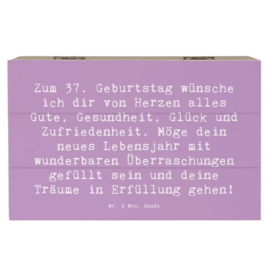 Holzkiste Spruch 37. Geburtstag Grüße Geschenkbox, Schatzkiste, Truhe, Erinnerungskiste, Aufbewahrungsbox, Erinnerungsbox, Schatulle, Kiste, Dekokiste, XXL, Holzkiste, Geschenkdose, Geburtstag, Geburtstagsgeschenk, Geschenk