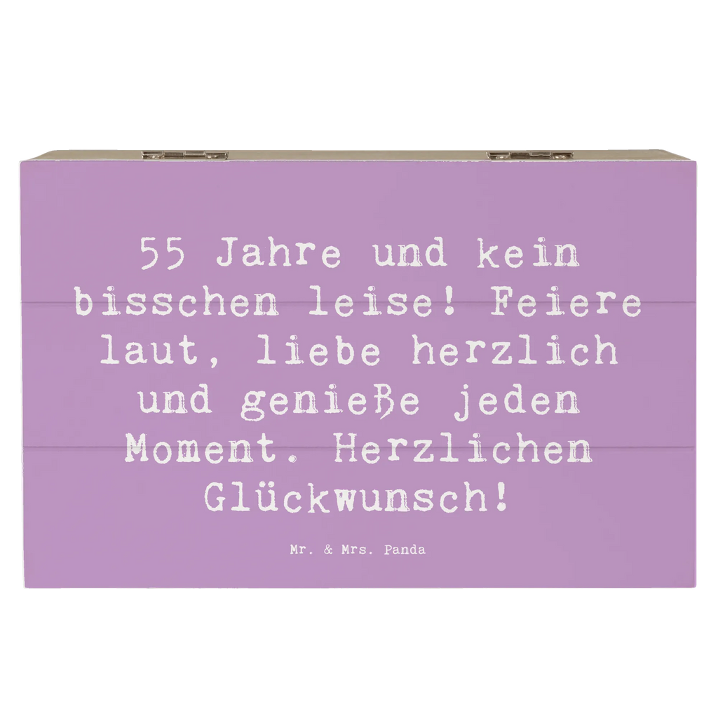 Holzkiste Spruch 55. Geburtstag Truhe, Erinnerungskiste, XXL, Schatzkiste, Aufbewahrungsbox, Geschenkdose, Geschenkbox, Schatulle, Erinnerungsbox, Dekokiste, Kiste, Holzkiste, Geburtstag, Geburtstagsgeschenk, Geschenk